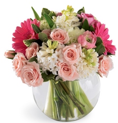 Pink Splendor Bouquet From Rogue River Florist, Grant's Pass Flower Delivery